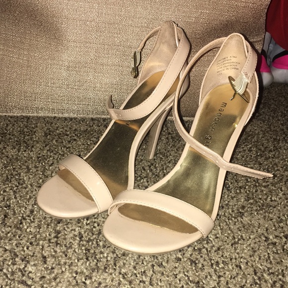 Madden Girl Shoes - Madden girl tan heel sandals BOGO